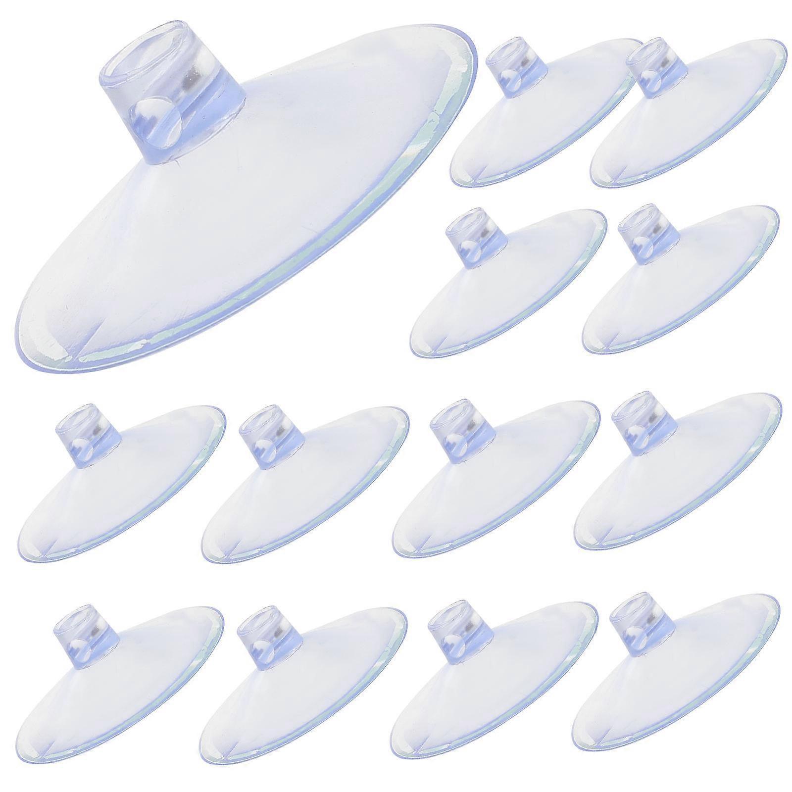 Transparent Suction Cups for Glass Easy Apply Suction Holder 50Pcs Set