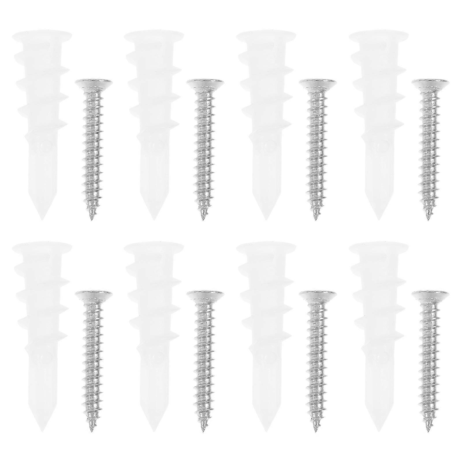 Heavy Duty Wall Anchors for Fixation 5Sets of Mounting Screws and Anchors