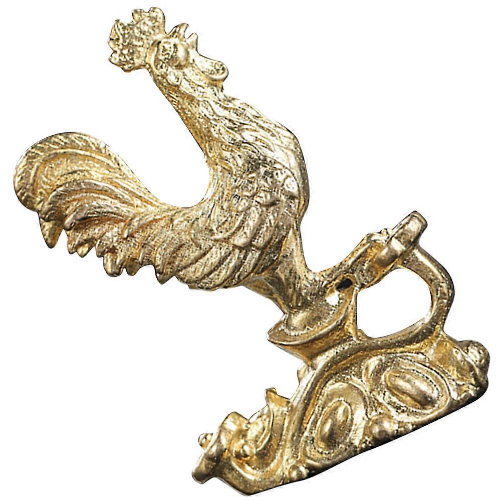 Copper Rooster Figurine for Table Decoration 4Pcs Statue