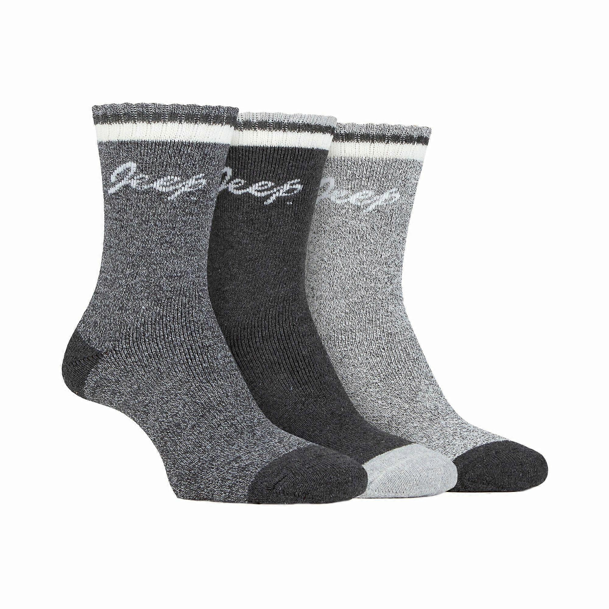 Jeep - 3 Pack Ladies Performance Cushioned Boot Socks