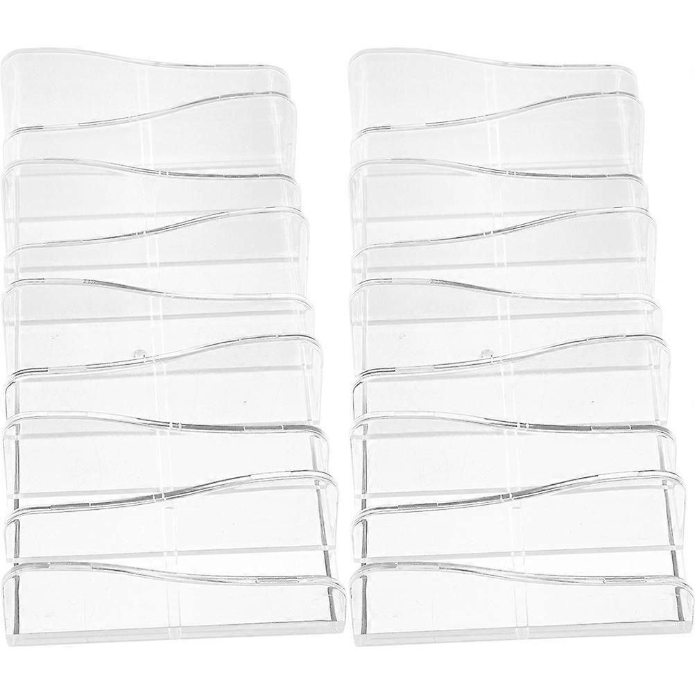 Makeup Palettes Holder Transparent for Eyeshadow Storage 8 Pieces