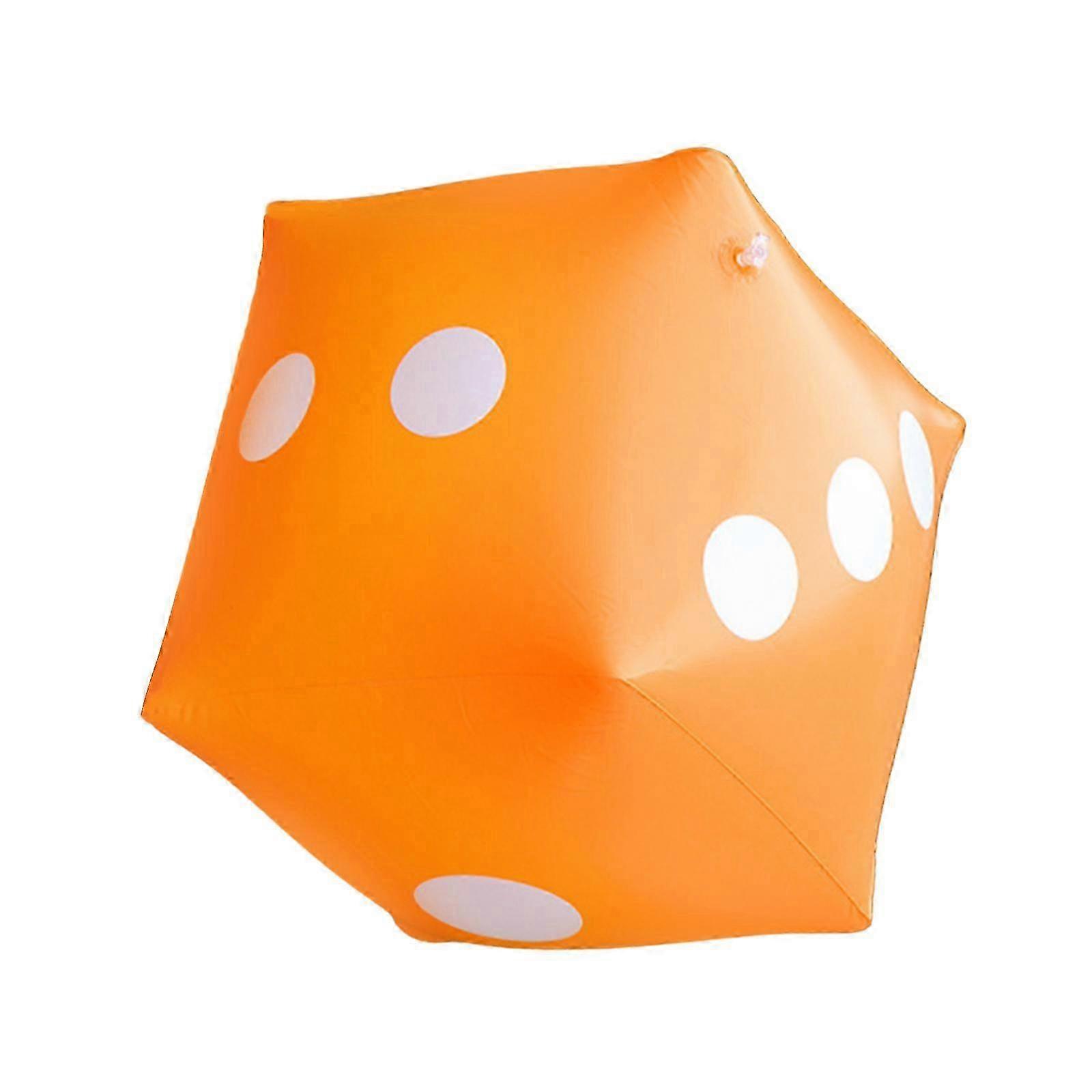 Inflate Dice,PVC Large Inflatable Dice,11.81 inch Family Game Novelty Fun Game Props Dice Blows up Dice for Pools Party Favor 26s