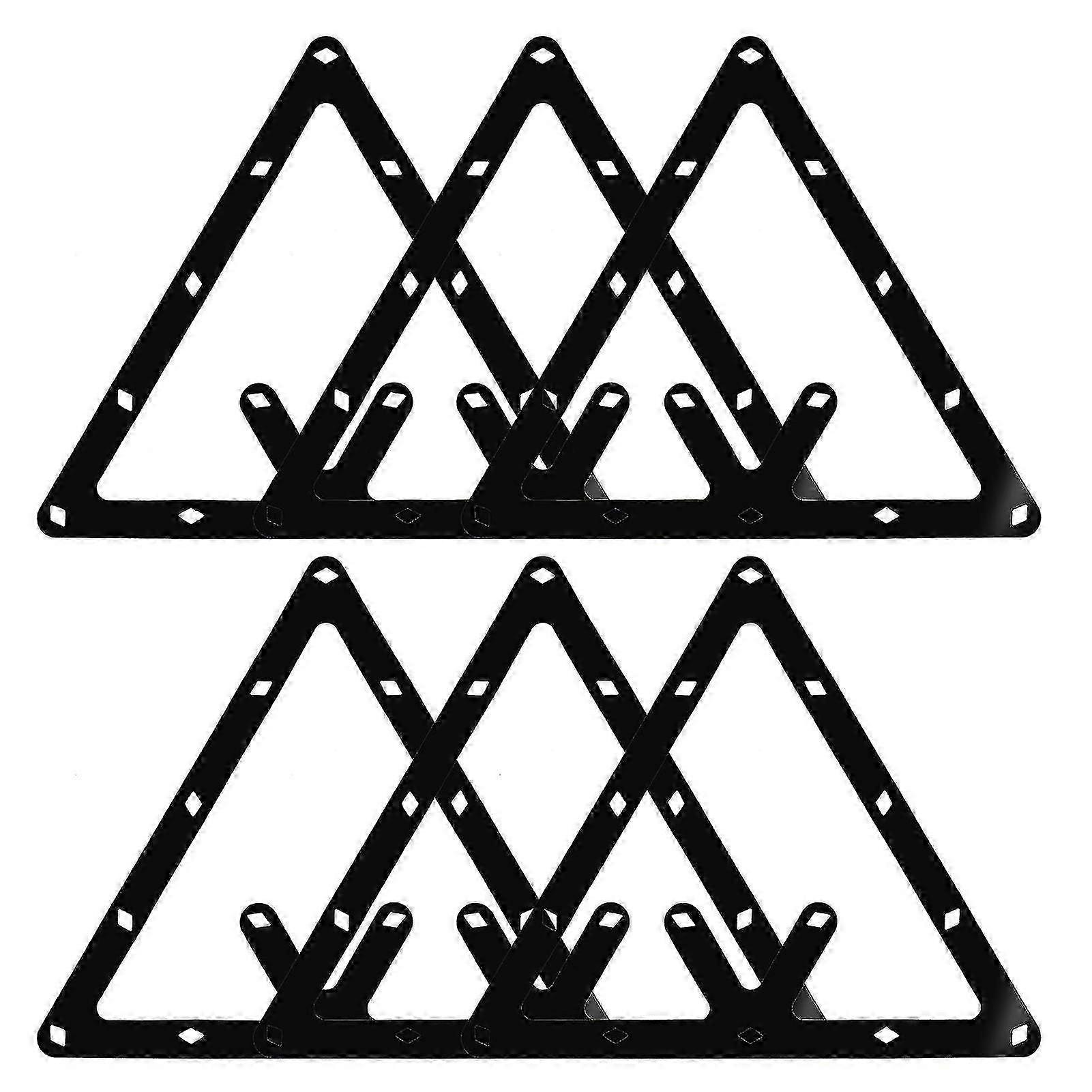 6pcs Magic Ball Rack Holder Billiard Ball Rack