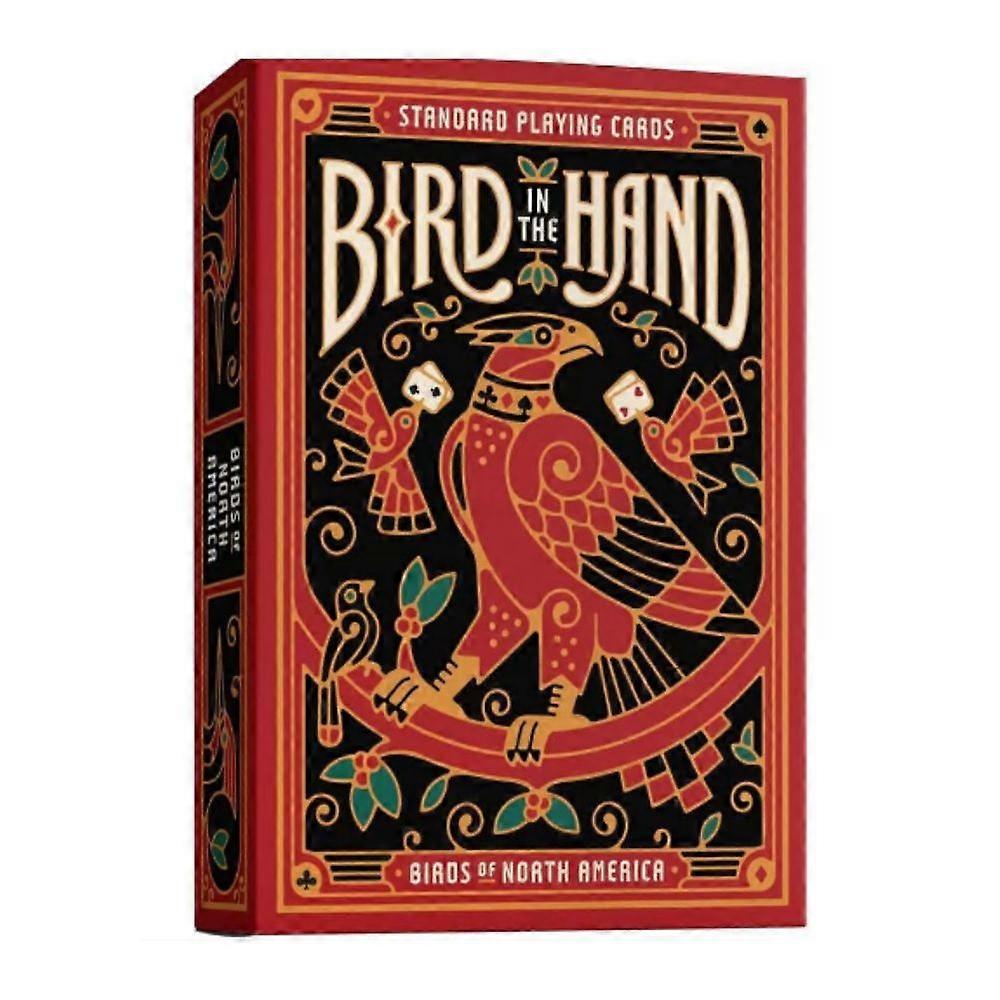 Bird in The Hand Themed Playing Cards | 54 Pieces of Stunning Custom Art | Unique Bird on Every Card in The Deck