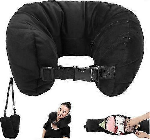 Stuffable Travel Pillow For Extra Luggage