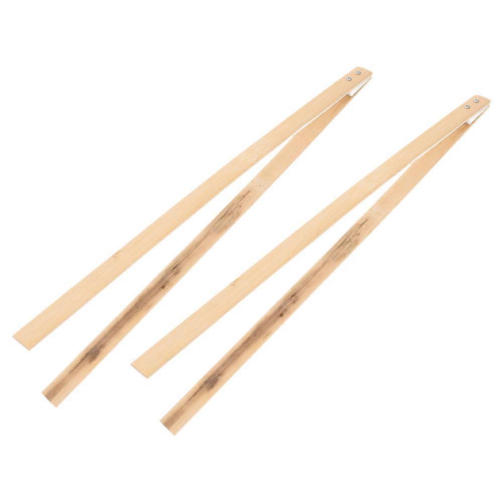 Bamboo Garbage Picker Grabber Tool for Outdoor Cleaning 4Pcs Set