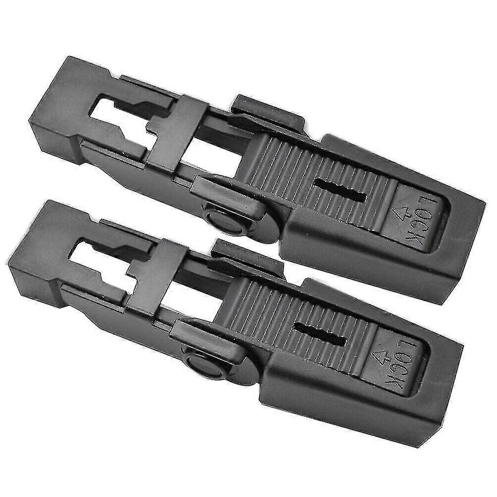 2pcs Front Wiper Lame Arm Retenue Lock Clip pour Discovery Ii Range Rover L322 Dkw100020
