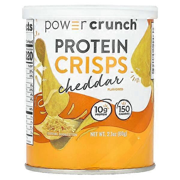 BNRG, Power CrunchÃÂÃÂÃÂÃÂ® Protein Crisps, Cheddar, 2.1 oz (60 g)