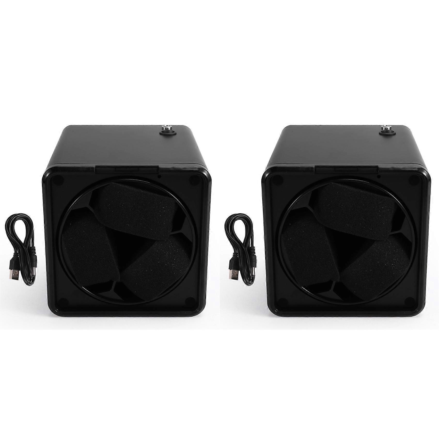 2X Vertical Winder Watch Box Automatic Rotator Silent Watch Winders Motor Men Mechanical Watches Display Boxes Accessory