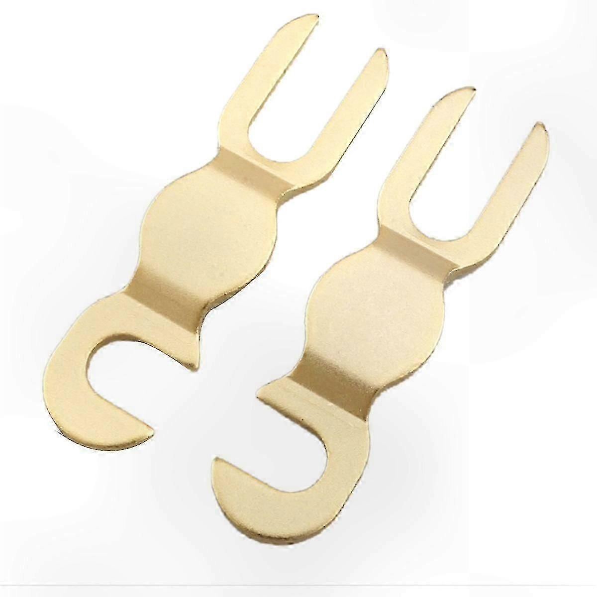 Premium Speaker Binding Post Adapter with Pure Copper Jumper & U Fork Connector for High Performance