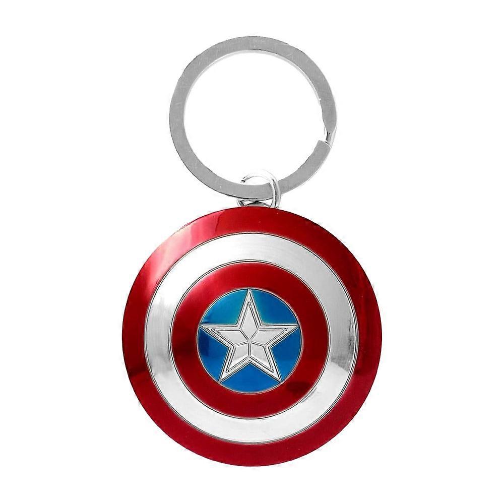Captain America Shield metallnyckelring