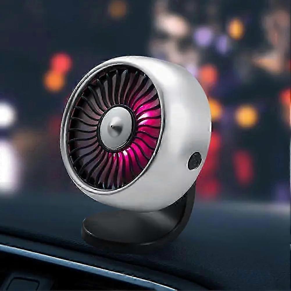 Enhanced Auto USB Fan for Car Air Vent with 3-Speed Adjustable Function for 25-26 Seconds