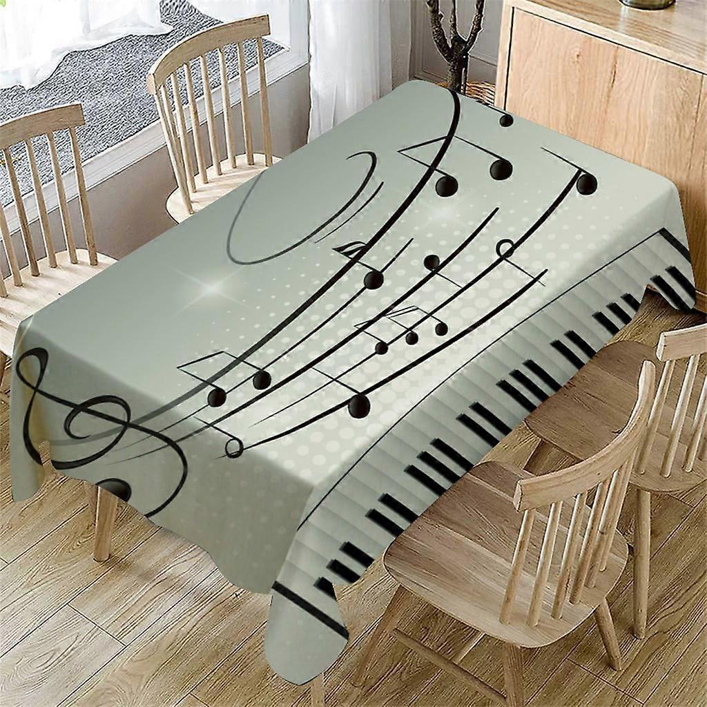 VOSS Piano Table Music Cloth Cover Decor Tea Table Rectangular Pattern Home Dining Home Textiles