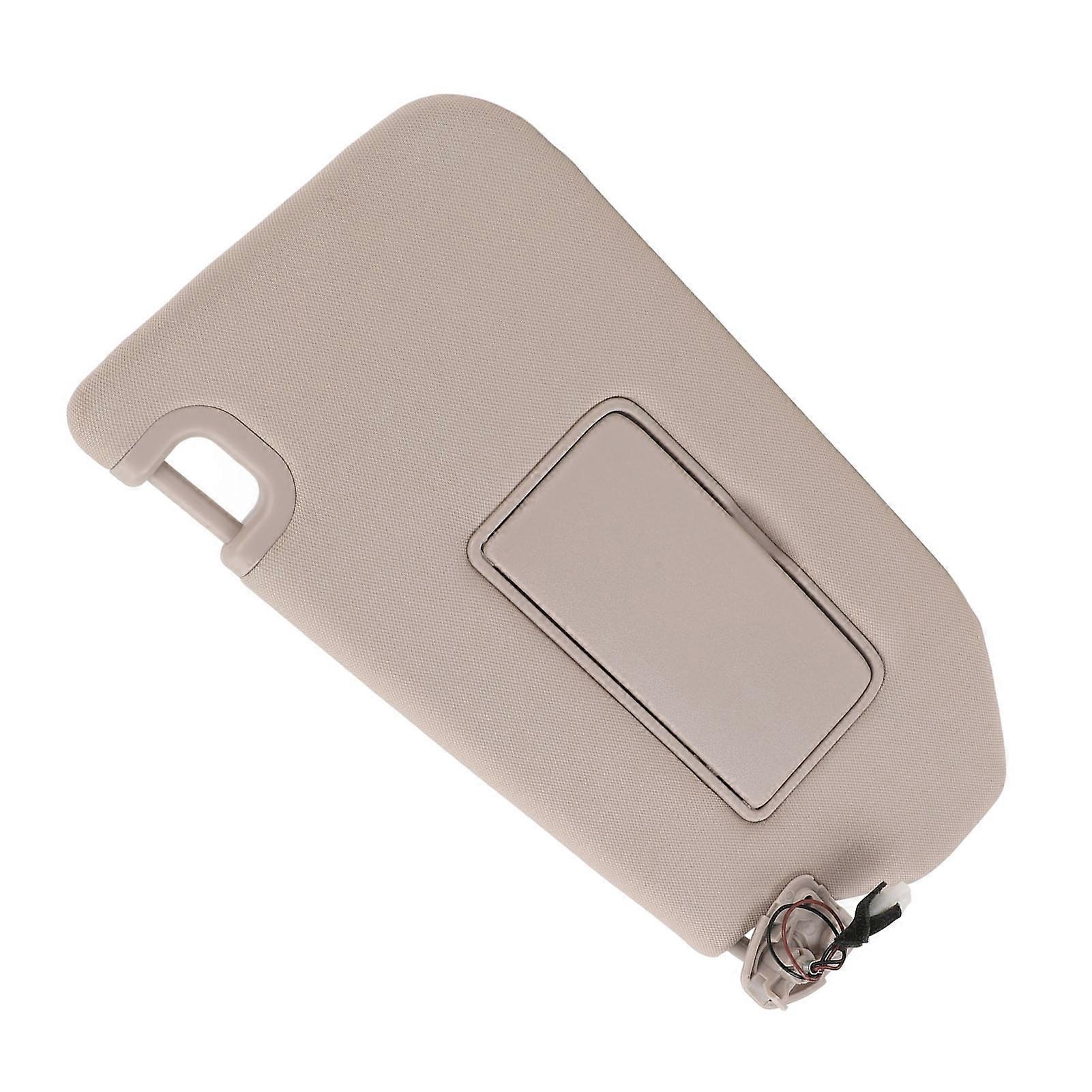 Sun Visor Left Drive Side Sunshading Elegant Beige Makeup Mirror Sun Shielding Board for Pathfinder Indonesia R52 2012 to 2019 Left 96401 9PB0A 