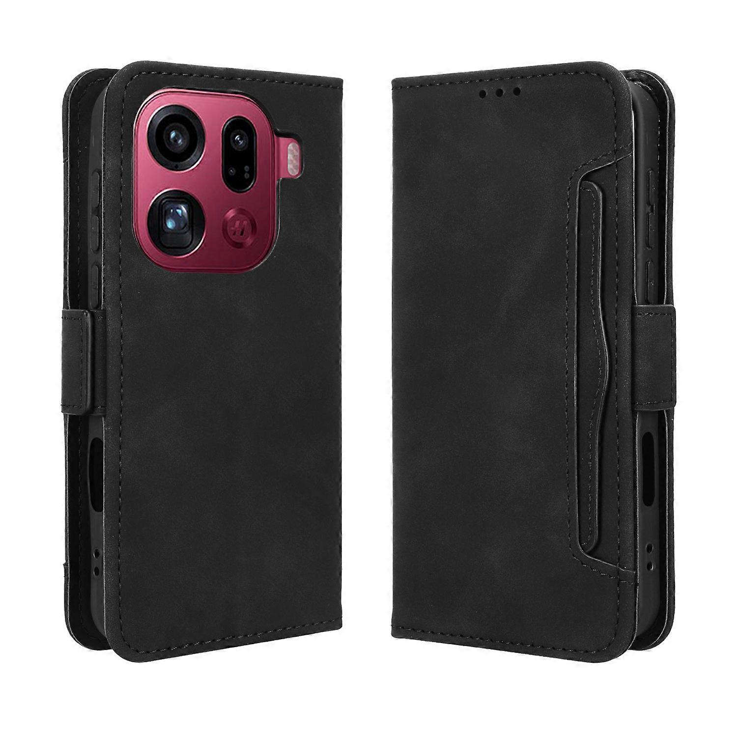 Compatible For Oppo Find X9 Pro 5G Leather Case Phone Wallet Cover with Multiple Card Slots
