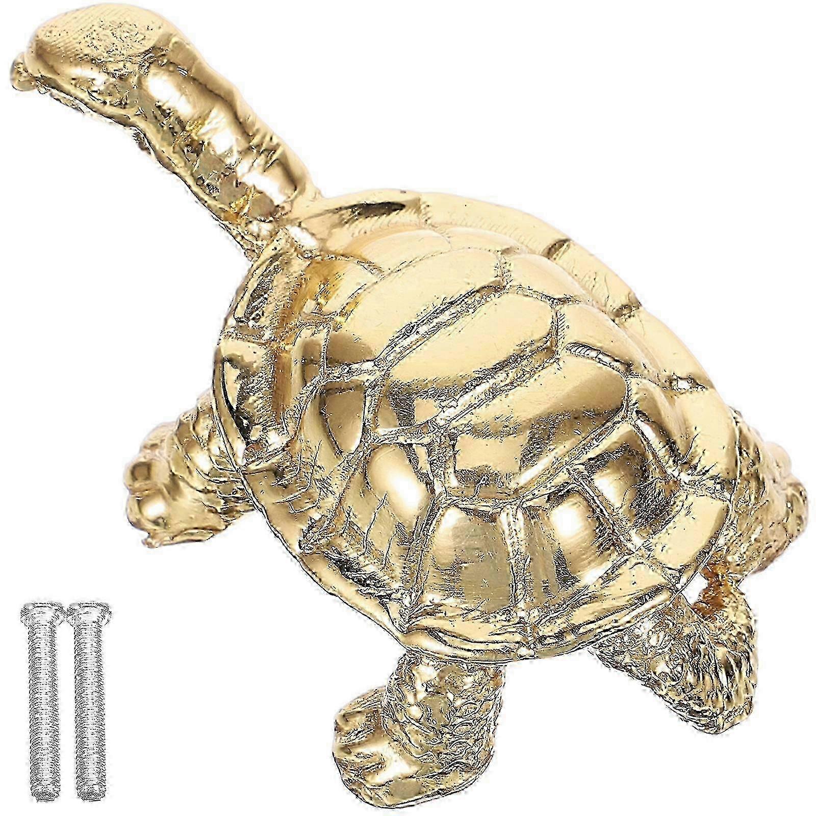 Brass Mini Turtle Handle Door Knob Decorative Drawer Handle Cabinet Pull Handle