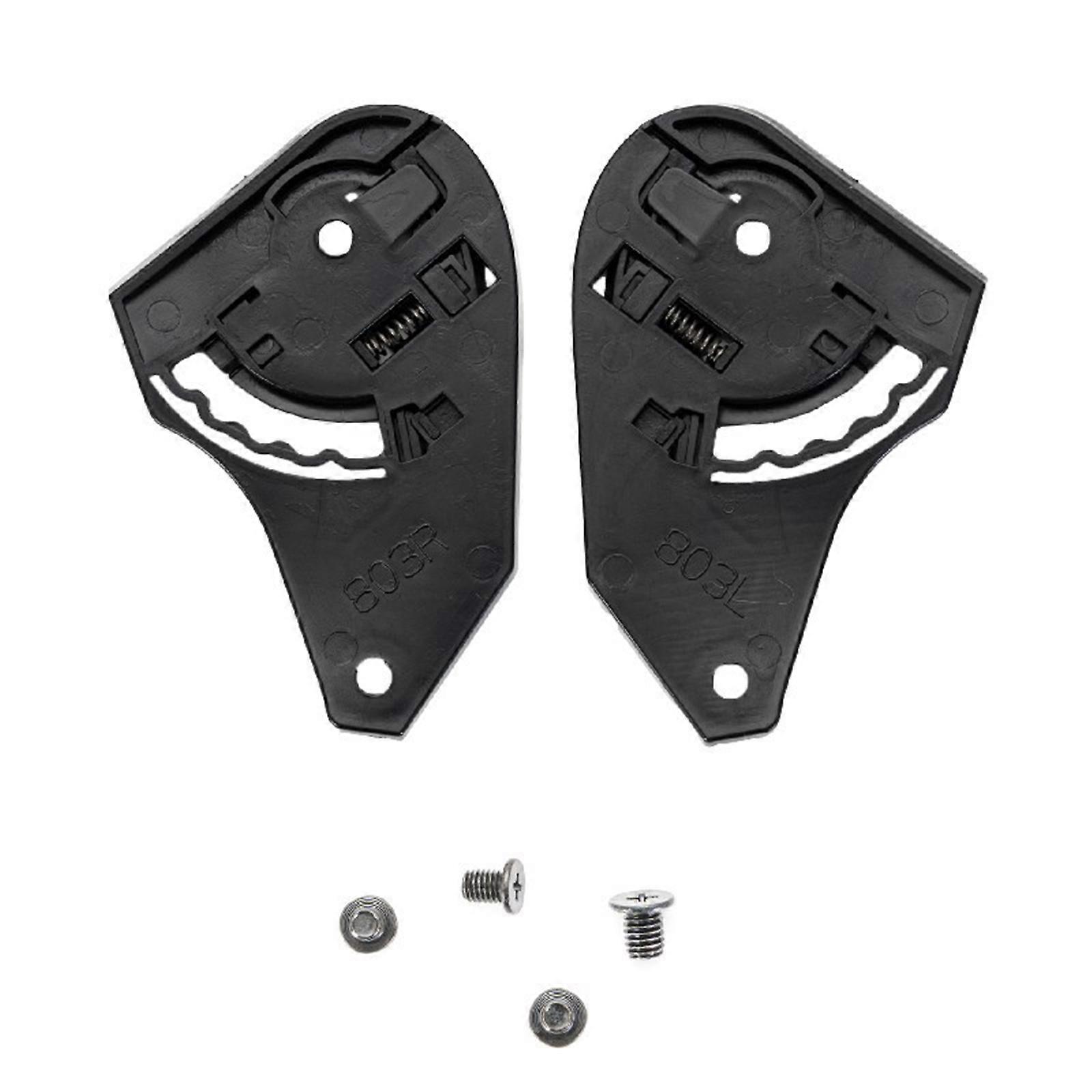 קסדות אופנוע מלאות מתכווננות תמיכה תחתונה בסיס הרכבה לסקי NEVA סקייטבורד רכיבה על אופניים פעילויות 2 יחידות ססגוניות