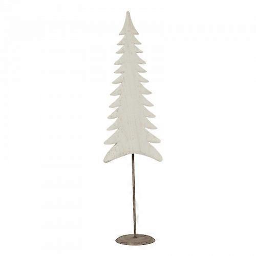 Hill Interiors White Washed Pine Tree Christmas Decoration