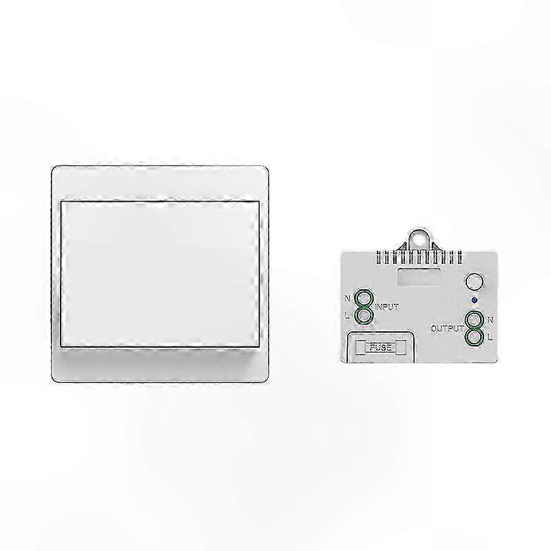 Wireless Switch, Battery-Free Remote Control for Lights and Appliances, Waterproof, Safe, Easy to Install