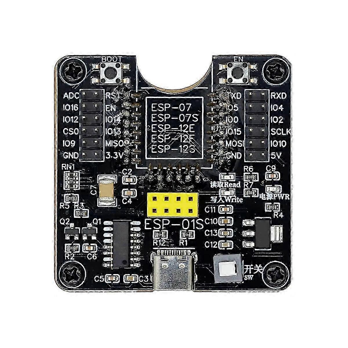 ESP8266 Development Board Test Programmer Socket Downloader ESP8266 Burn Debugger for ESP01S ESP8266