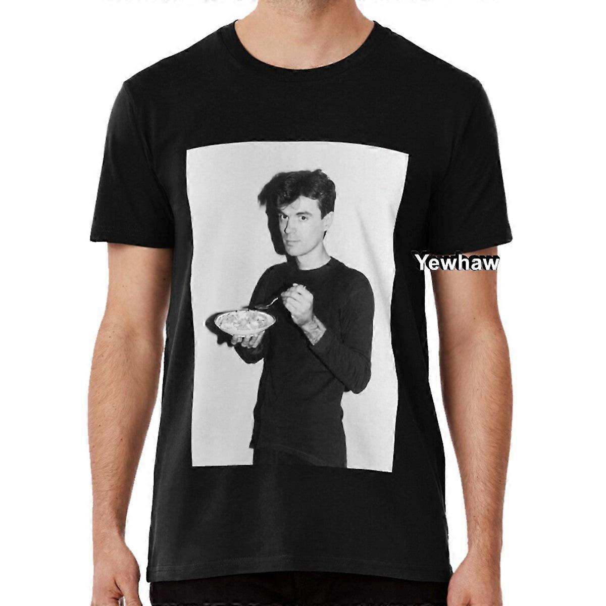 David Byrne Eet Cereal T-shirt Talking Heads