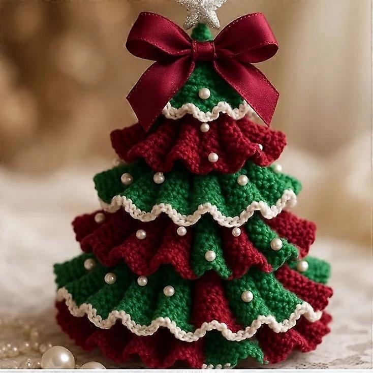 DIY Heklet Juletresett – Håndlaget Julepyntsett, Nybegynner