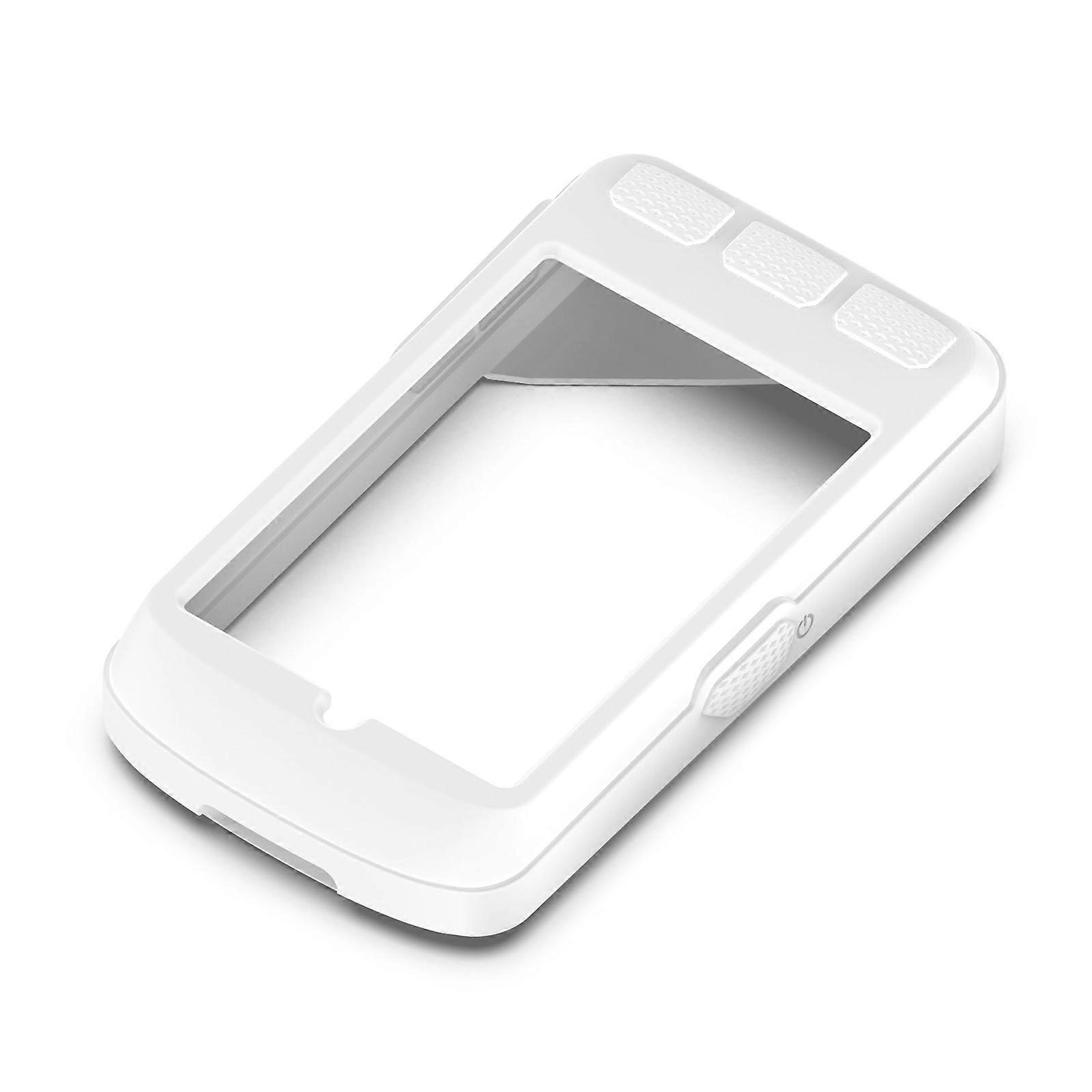 Flexible Protective Housing Shell For ELEMNT Cycling Computer Navigation Safety Gear Silicone Case Antiscratch Protector  White