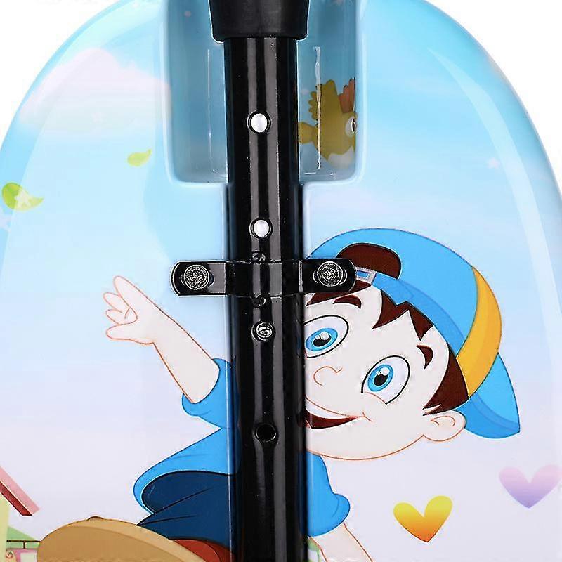 子供のための子供のスクーターのスーツケースの収納トロリーケースの荷物スケートボードのキャリーオンの子供の荷物の乗車トロリーケースの車輪のおもちゃ