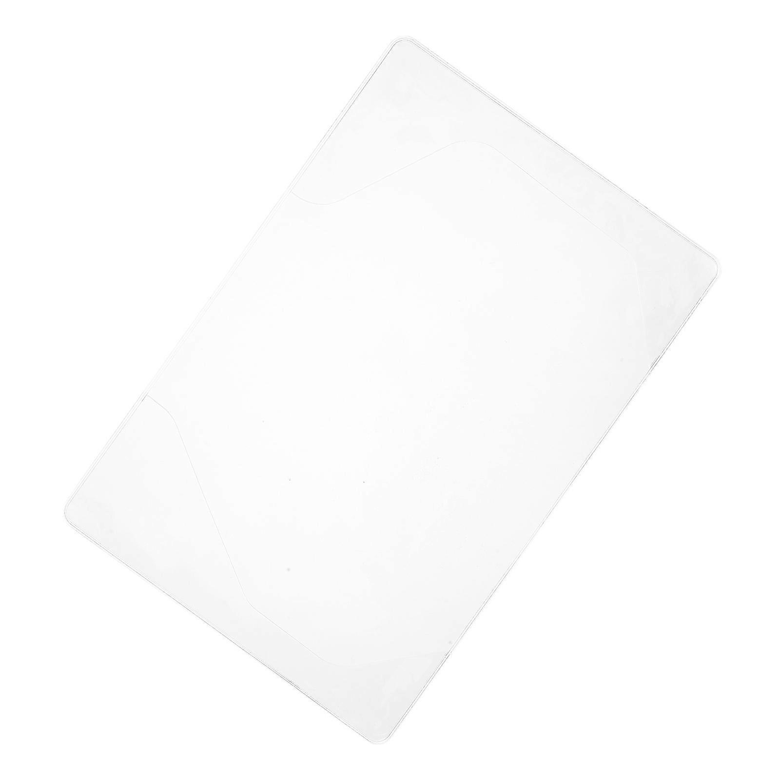 PVC Transparent Book Sleeve Cover for Protection Notebook Accessory