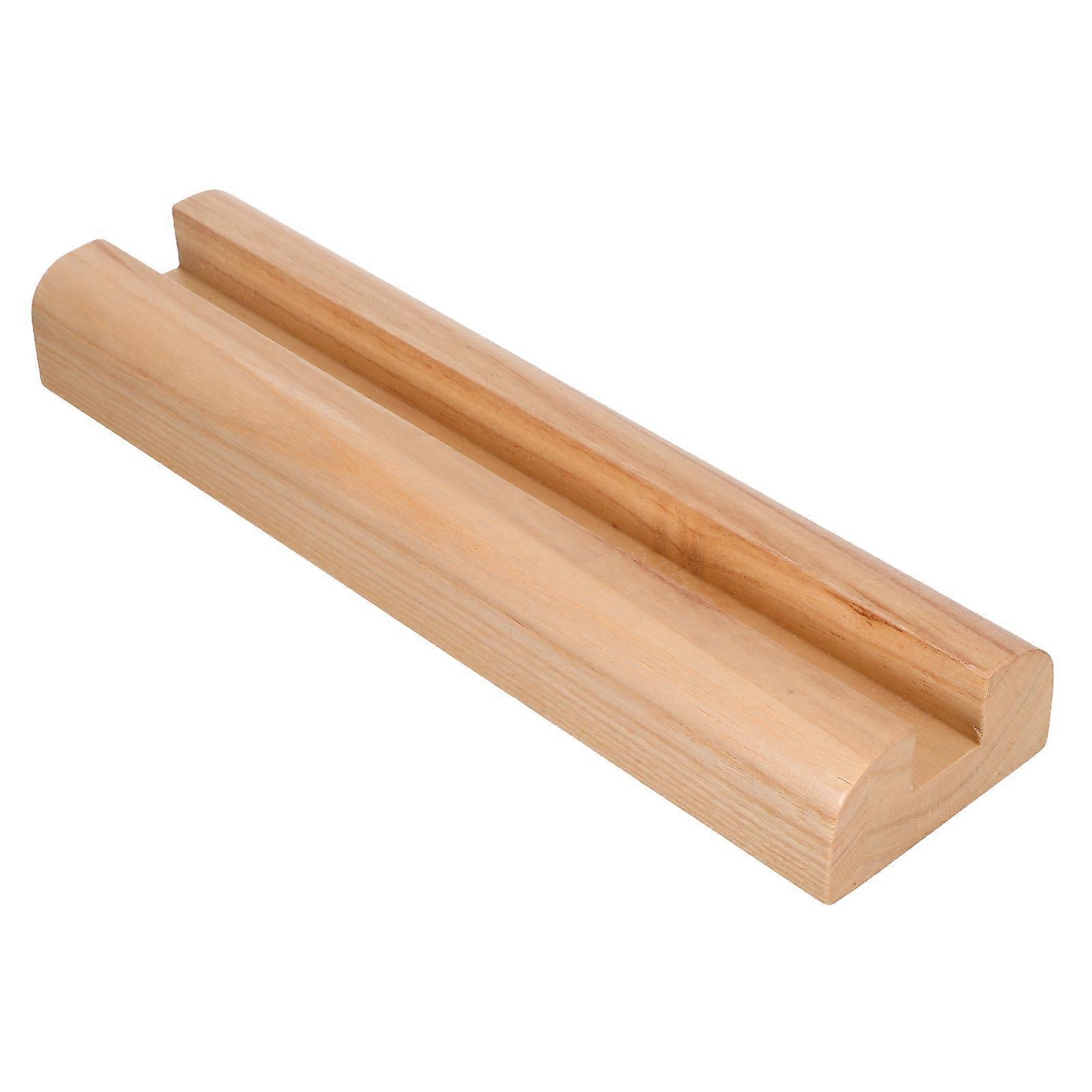 Wooden Mirror Base for Stable Support Floor Mirror Stand