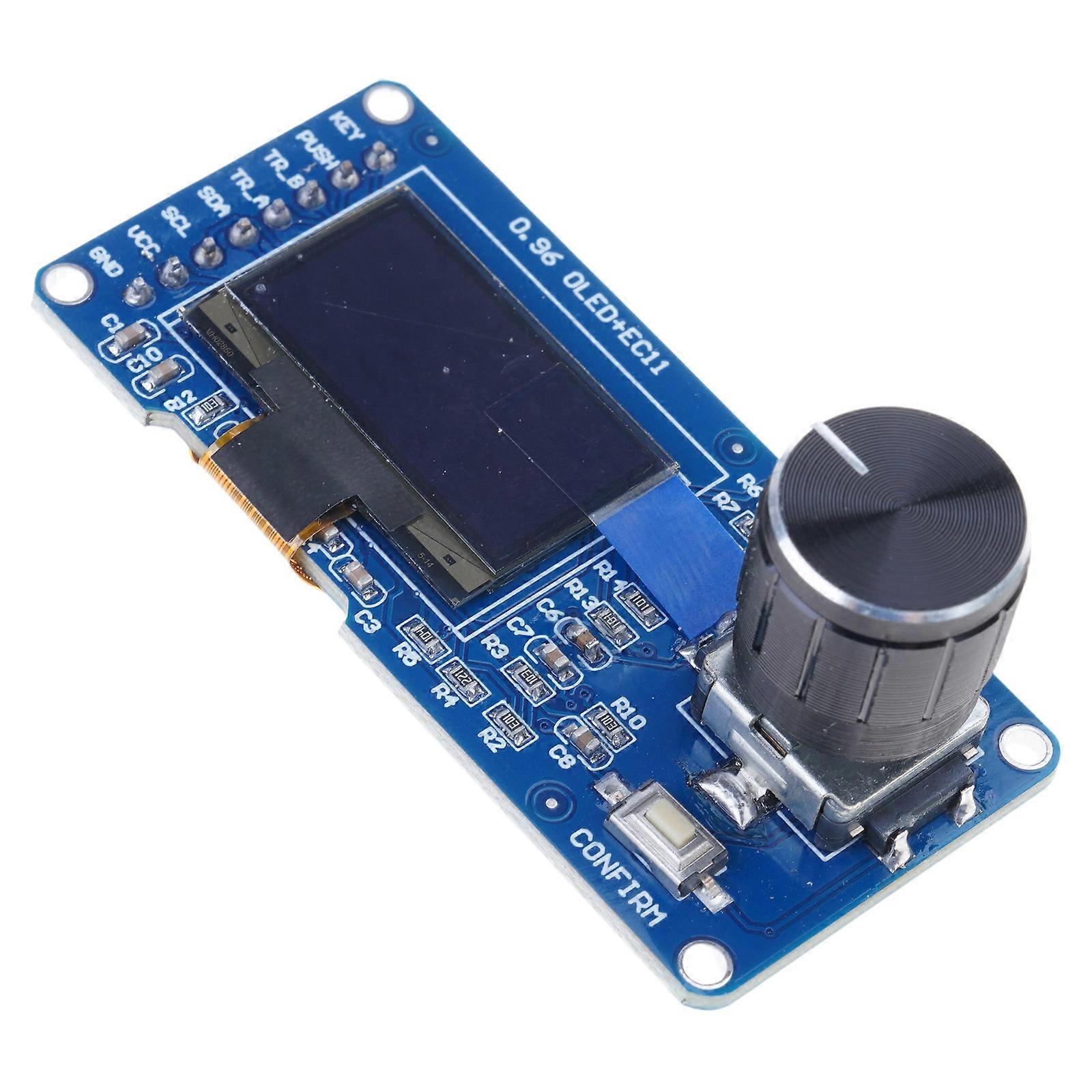 Programlanabilir OLED Ekranlı Döner Kontrol Modülü 1.3/0.96 İnç, Gömülü Sistemler İçin EC11 Döner Kodlayıcılar (0.96 inç)