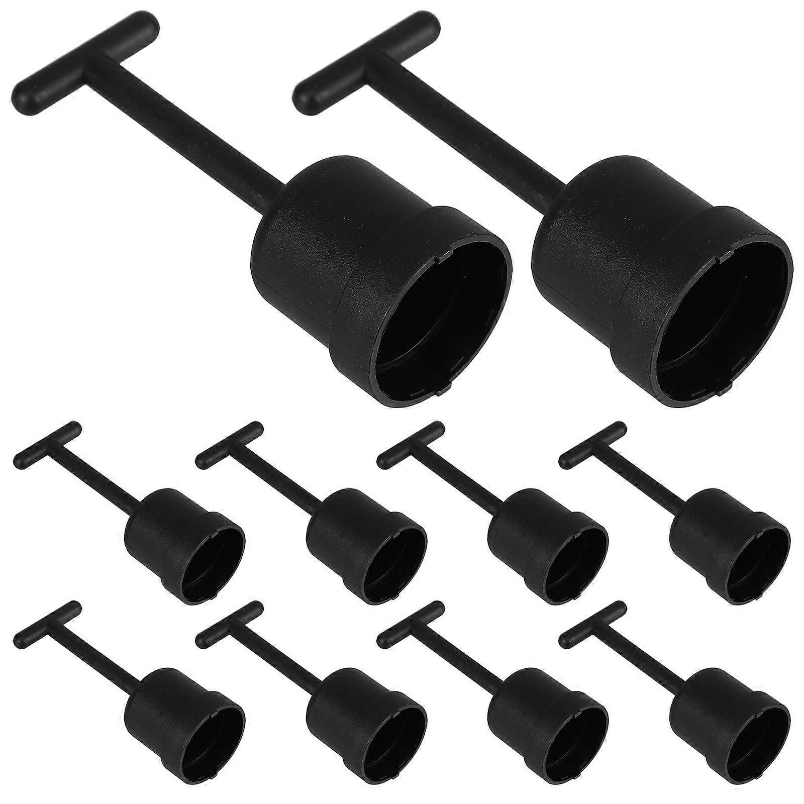 Plastic Wrench G9 Light Bulb Socket Tool for Easy Lamp Holder Ring Removal 10Pcs