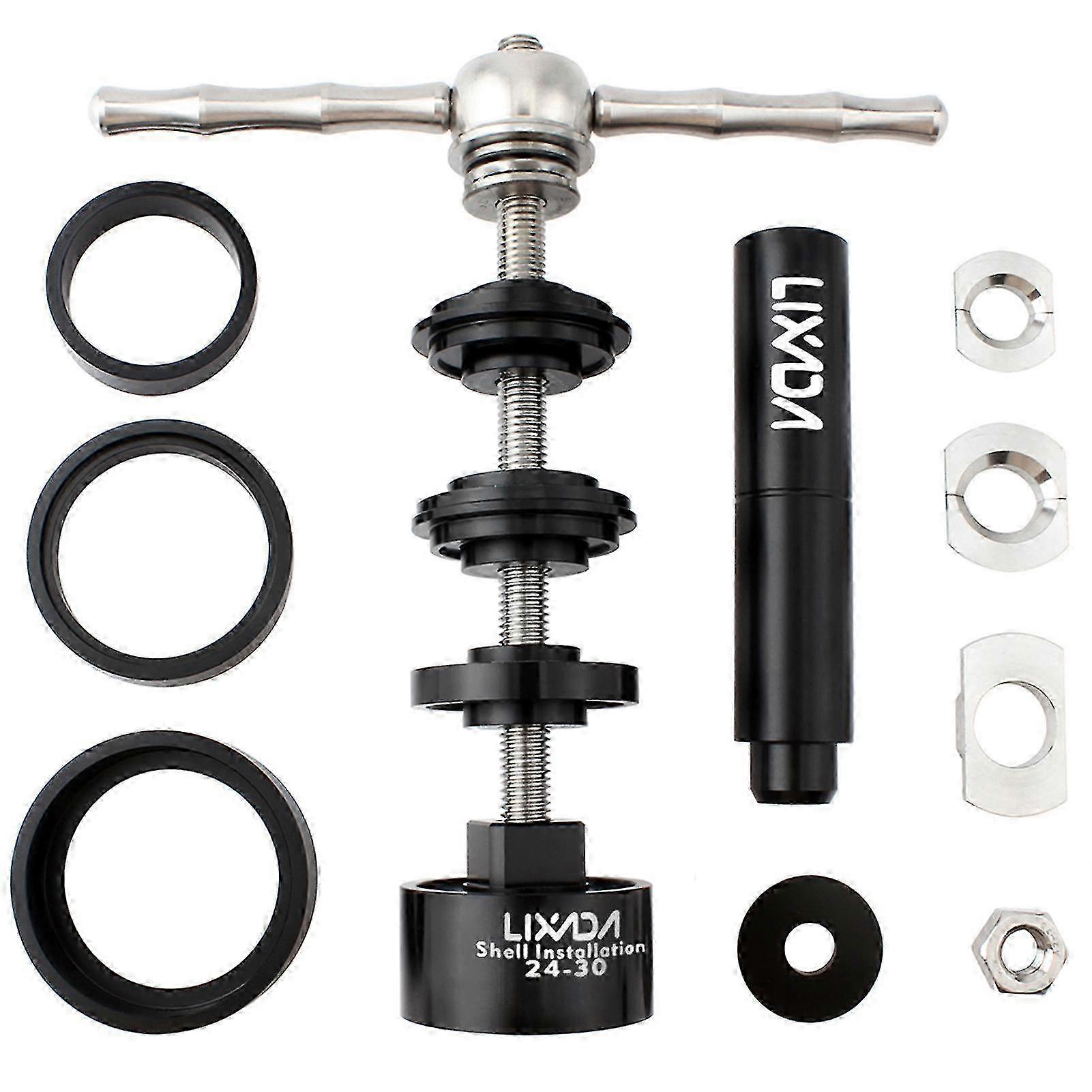 Lixada Fiets Bottom Bracket Installeren En Verwijderen Gereedschapsset Fiets Bottom Bracket Remover Voor Bb86/bb30/bb91/bb92/pf30 f26