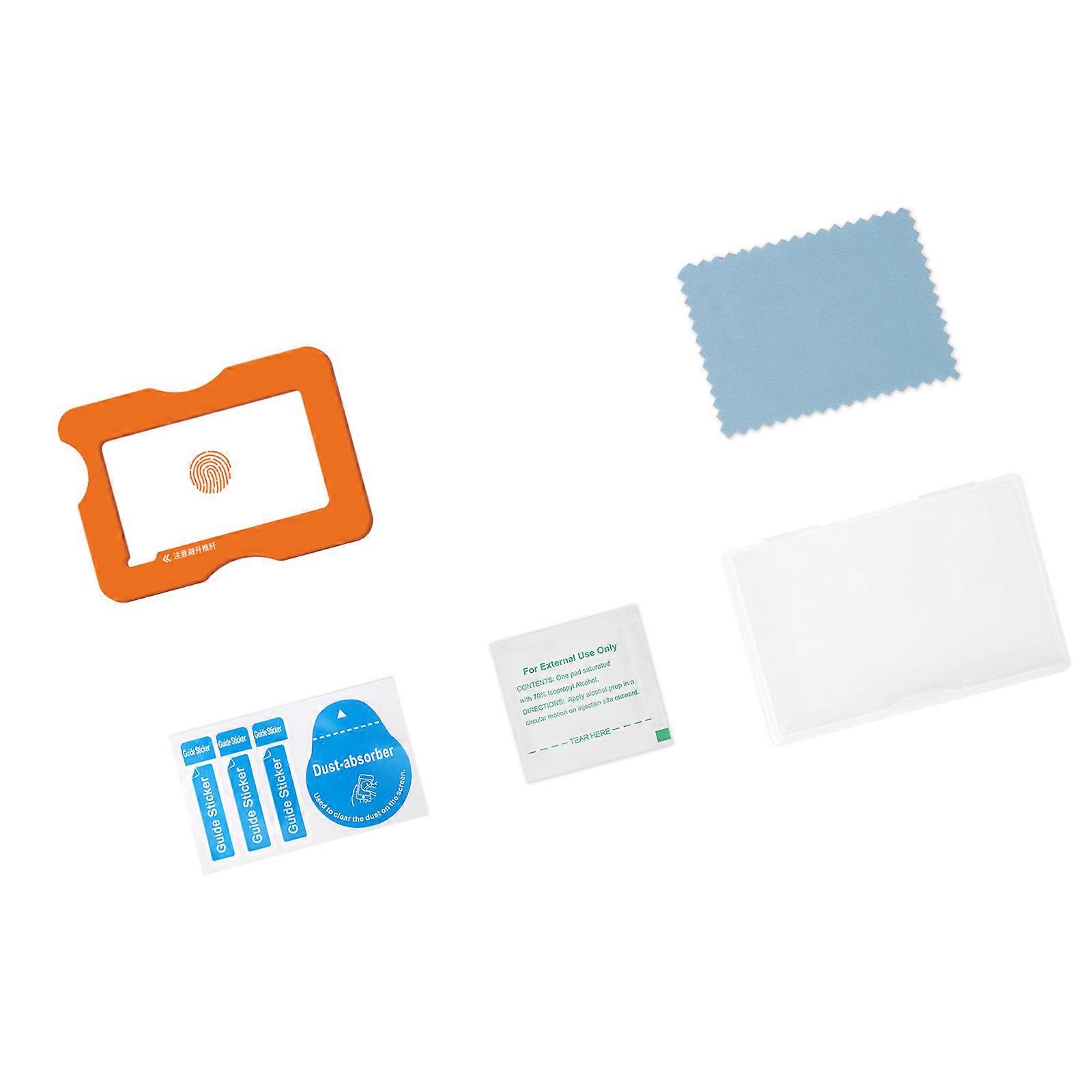 Tempereds Glass Protectors for Pocket 3 Camera Screen and Lens BubbleFree Scratch Resistant Multicolor