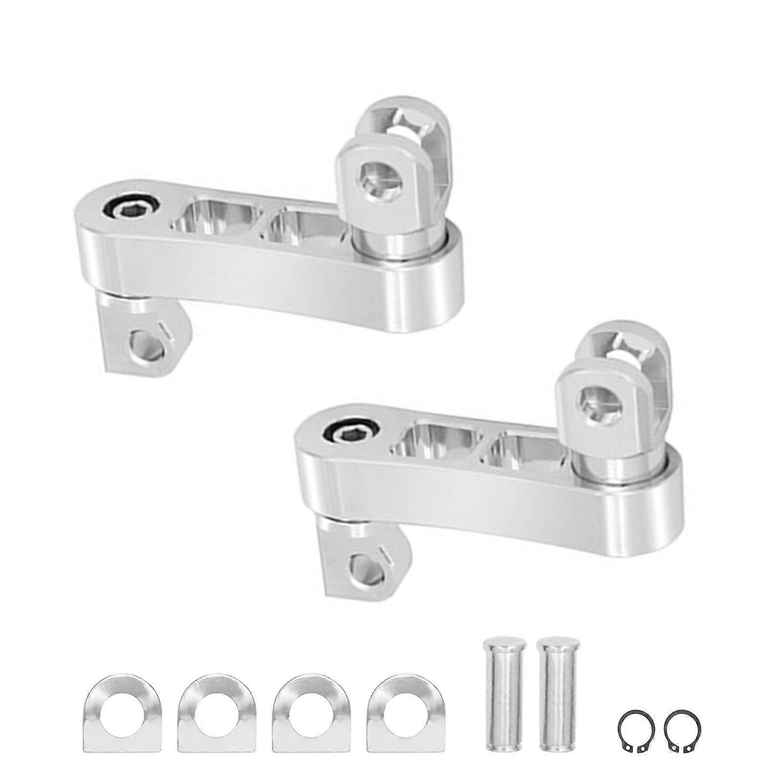 זווית מתכווננת תמיכת משענת רגליים רב תכליתית מעמד תמיכת רגל לאופנוע עם עיצובים מתכווננים לאופנועים צבע ציפוי אלקטרוליטי