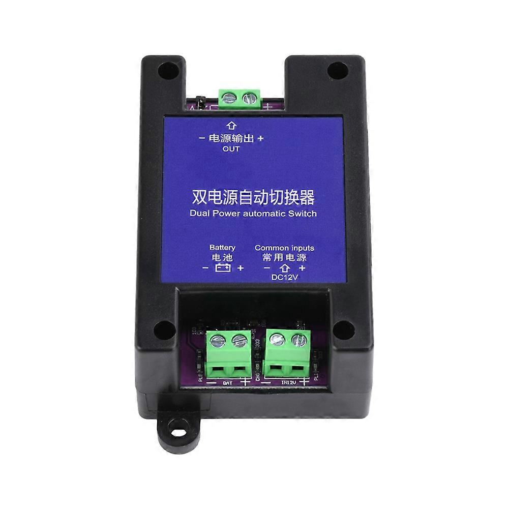Automatic Transfer Switch Automatic Charging Power DC 12V Dual Power Automatic Switch Automatic Switching Backup Power