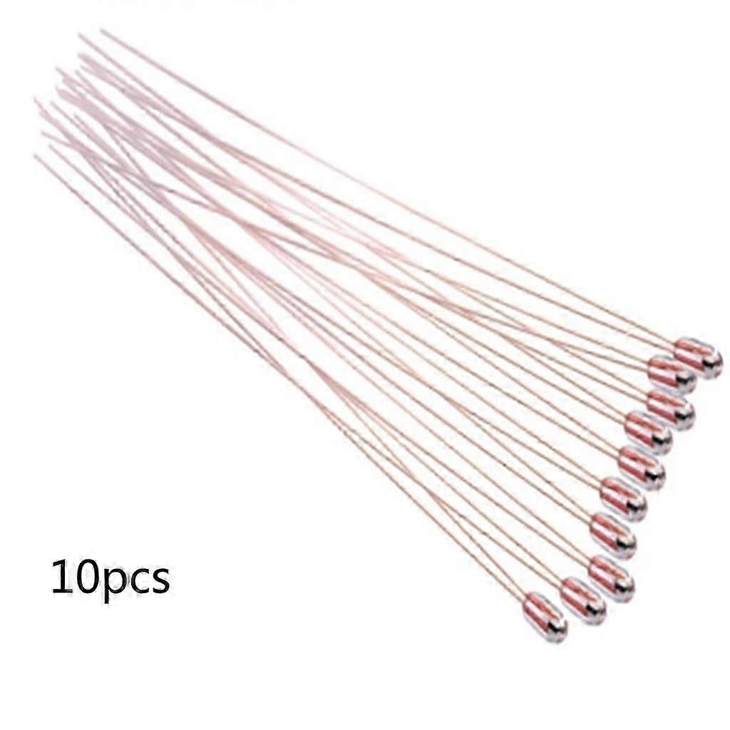 100K Thermistor NTC B3950 1.8mm Glass Sealed Precision Temperature Sensor