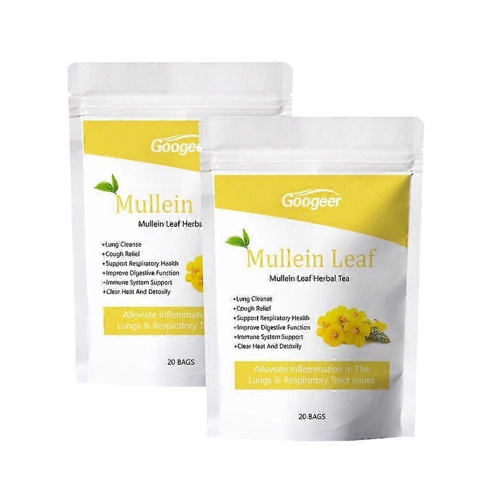 Mulleinbladteposer Urte-lunge-rensende puste-hoste-lindrende te