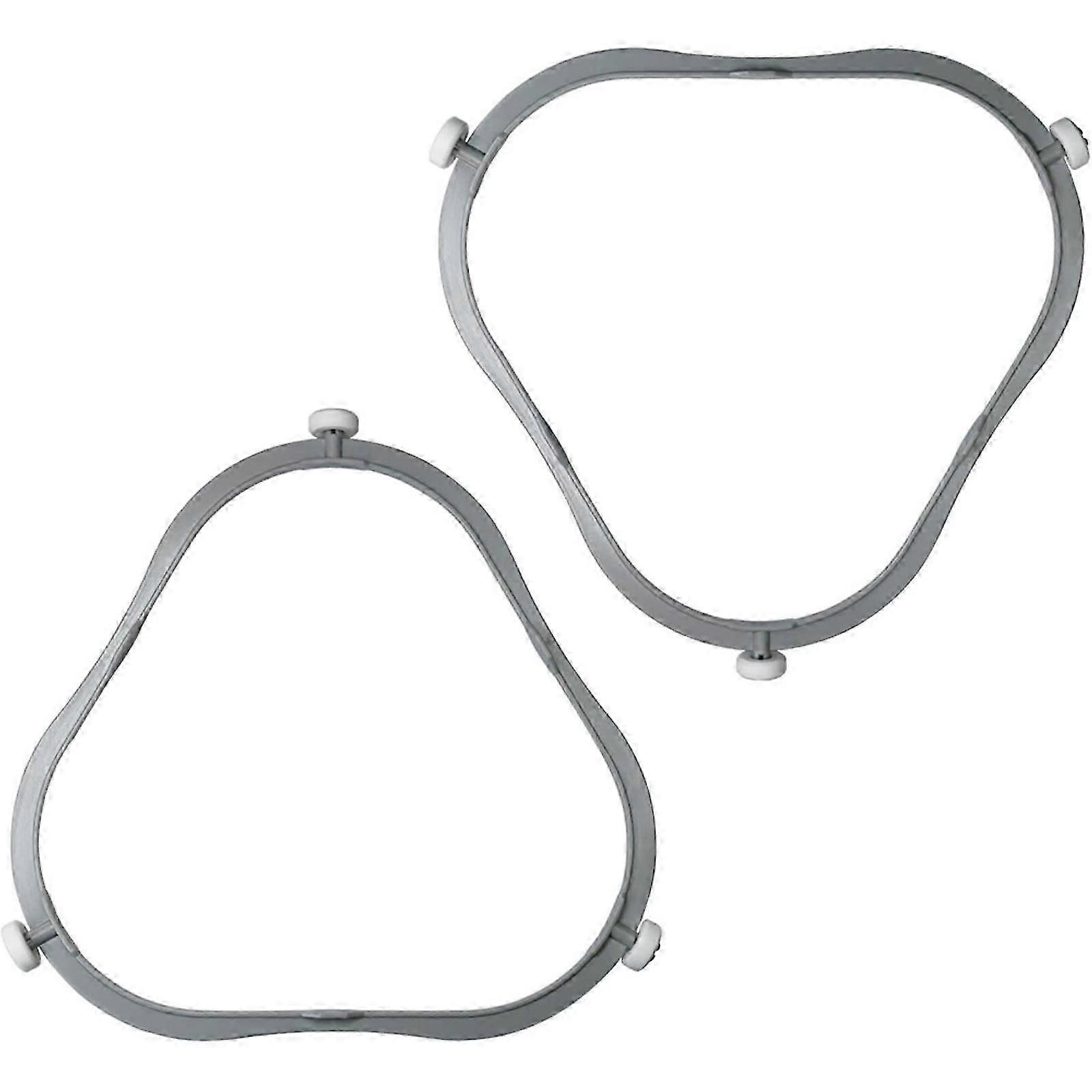 2Pieces Microwave Turntable Support Rollers Microwave Turntable Support for Improved Functionality and Quiet Operation