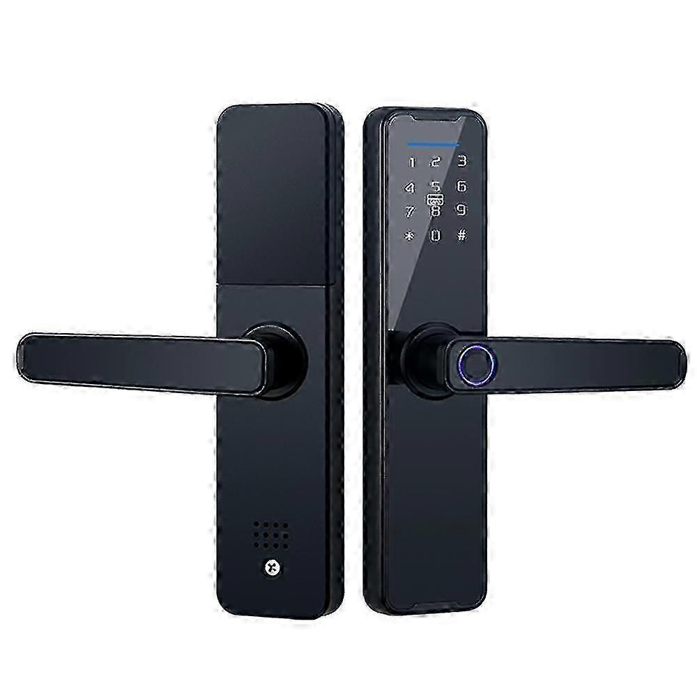 2025 Tuya Smart Lock Fingerprint Lock Door Lock Keypad Door Lock with Handle Fingerprint Electronic