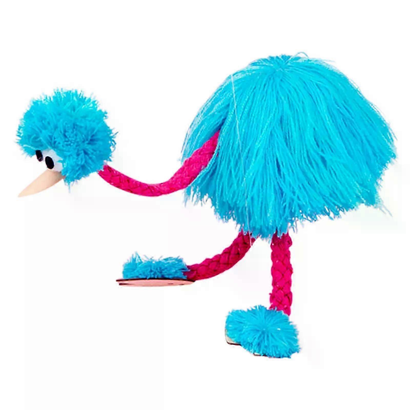 Marionette Animal Hand Puppets For Kids Bird String Puppet Parent Child Interactive Educational Toys suministros para fiestas