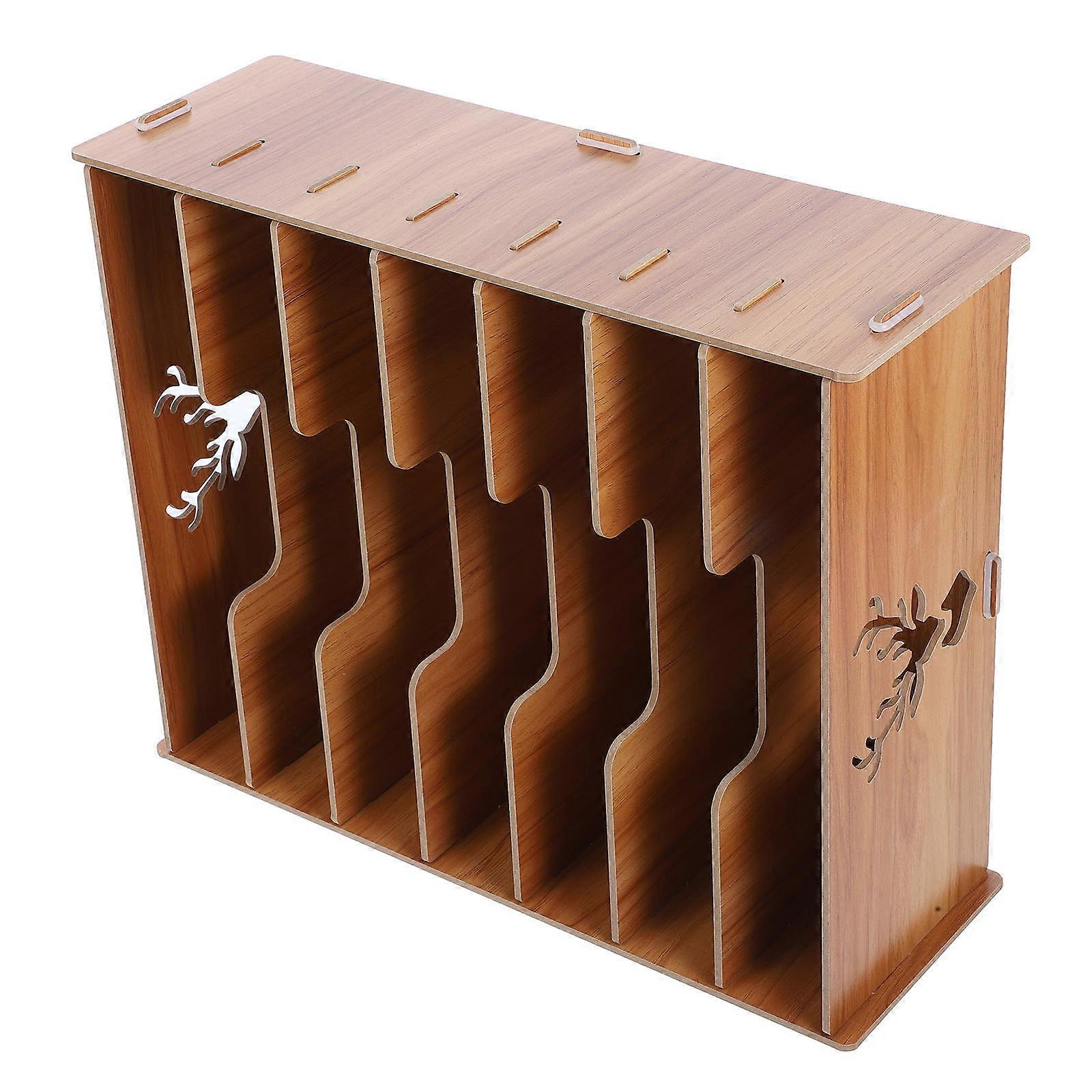 Desktop File Holder Decorative Book Rack for Receipt and Mail Organizer