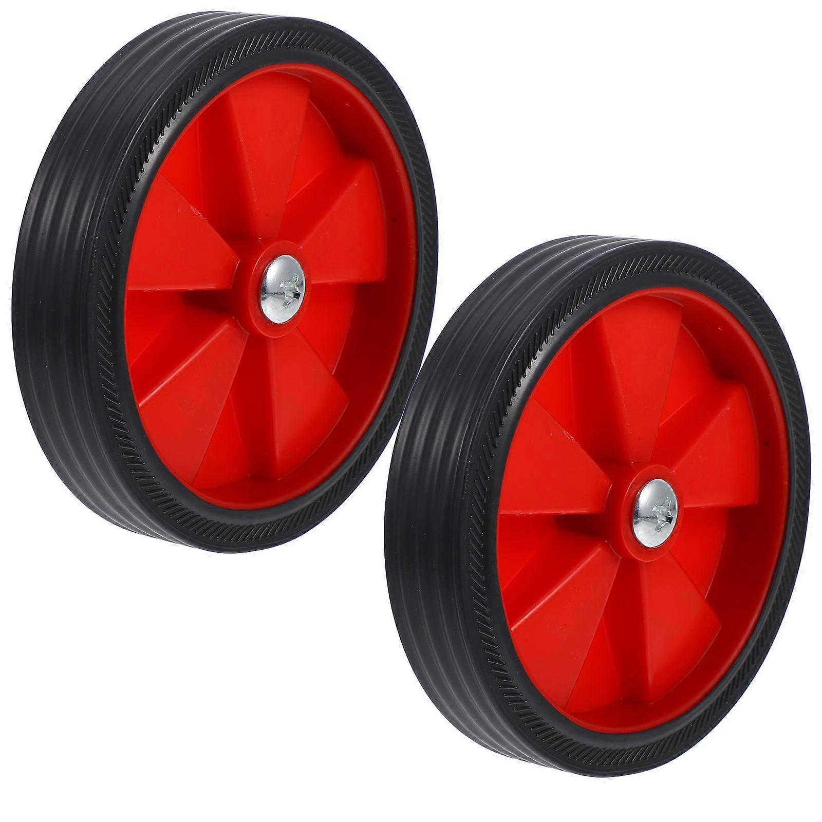 Air Compressor Wheels Universal Replacement Caster Wheel for Air Compressor 2Pcs