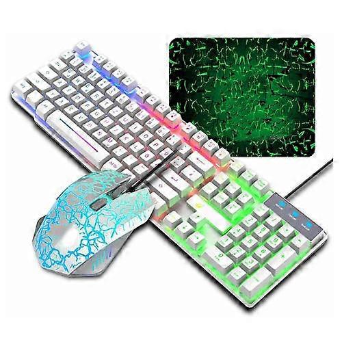 Illuminated Keyboard and Mouse Set for Gamers - Enhance Your Gaming Experience