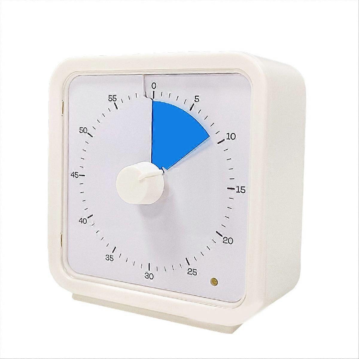 60-Minute Visual Timer for Kids, Timer with Silent Operation Blue