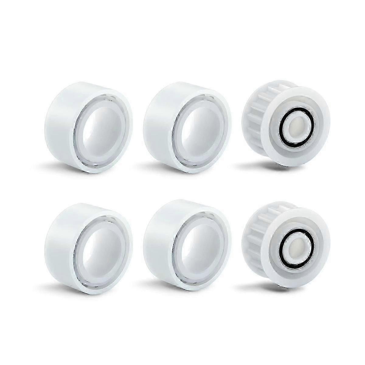 Upgrade 4 Pack Guide Wheels With 2 Pulley Gears,part Number 3884997-r6,replacement For Dolphin, Cc