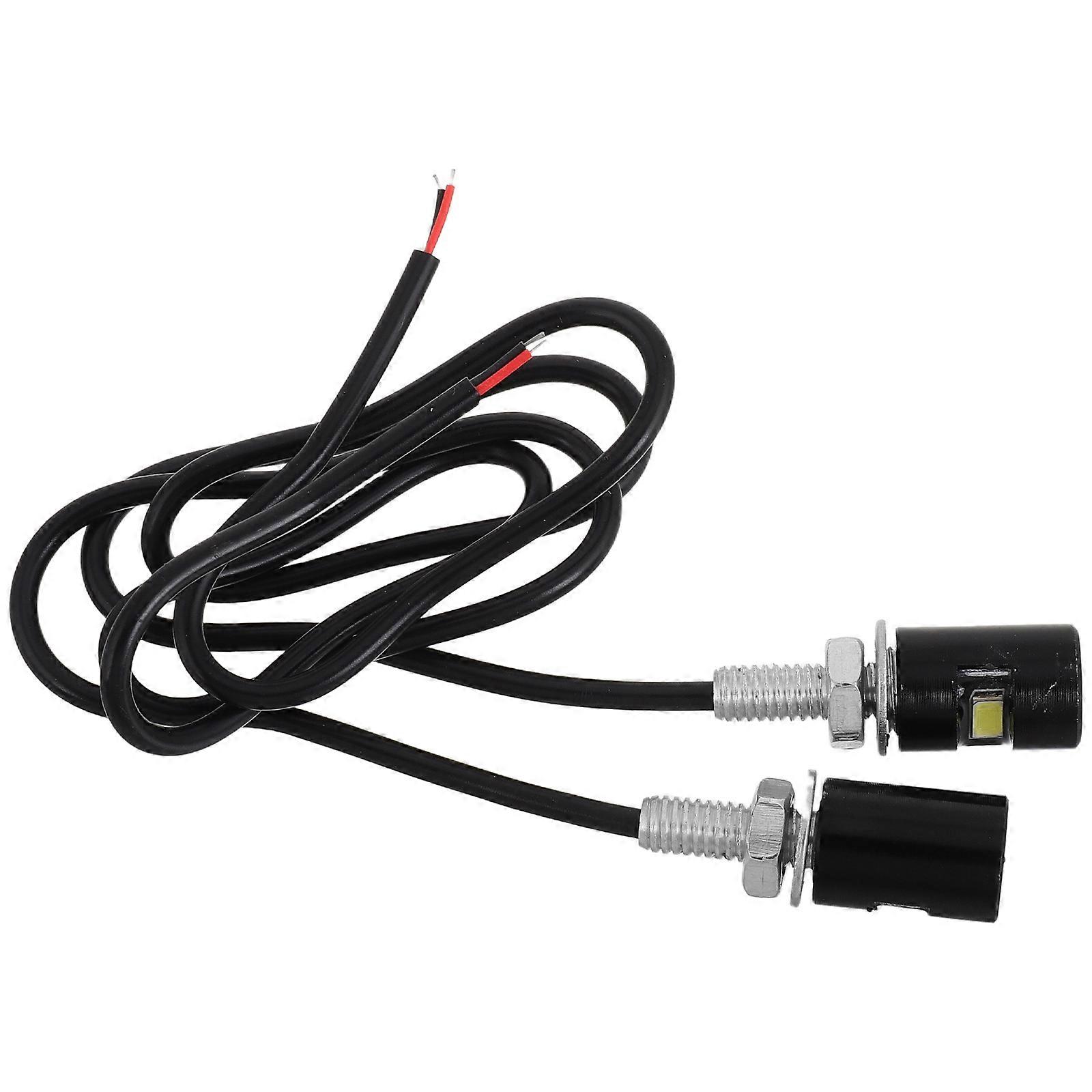 License Plate Lights for Car with Aluminium Material 2Pcs Set