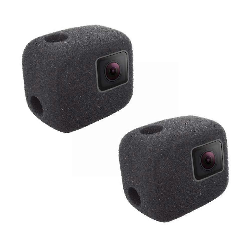 Windslayer Foam Cover Housing Case for GoPro Hero 7 6 5, Dual Pack Wind Noise Reduction