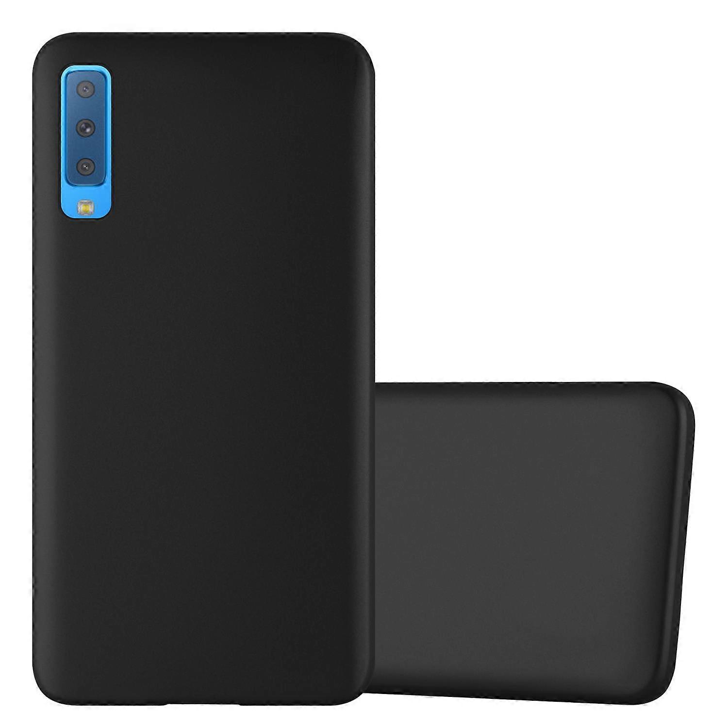 Samsung Galaxy A7 2018 Protective Case TPU Case - Matte Metallic Design