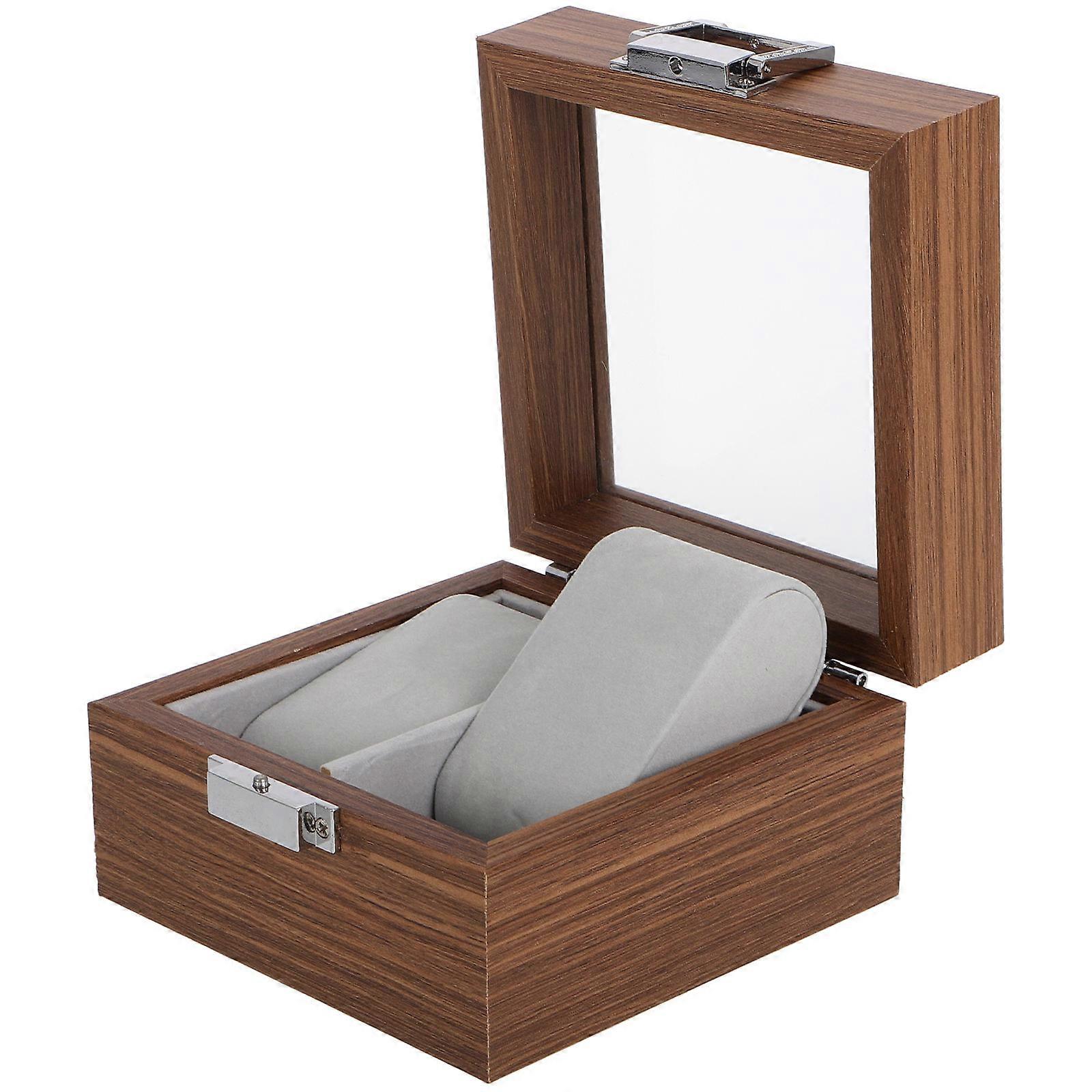 Wooden Watch Display Case for Watch Storage with Multi Color Finish